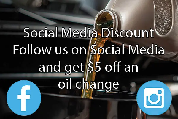 Discount for Social Media